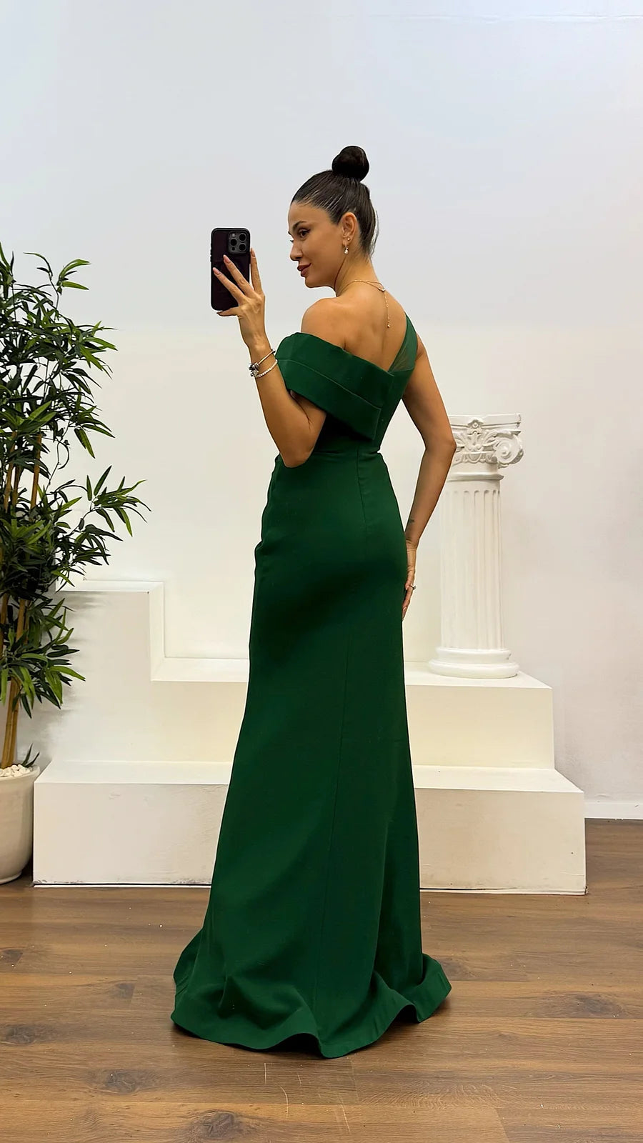 Valeria™ - Plisserad Aftonklänning