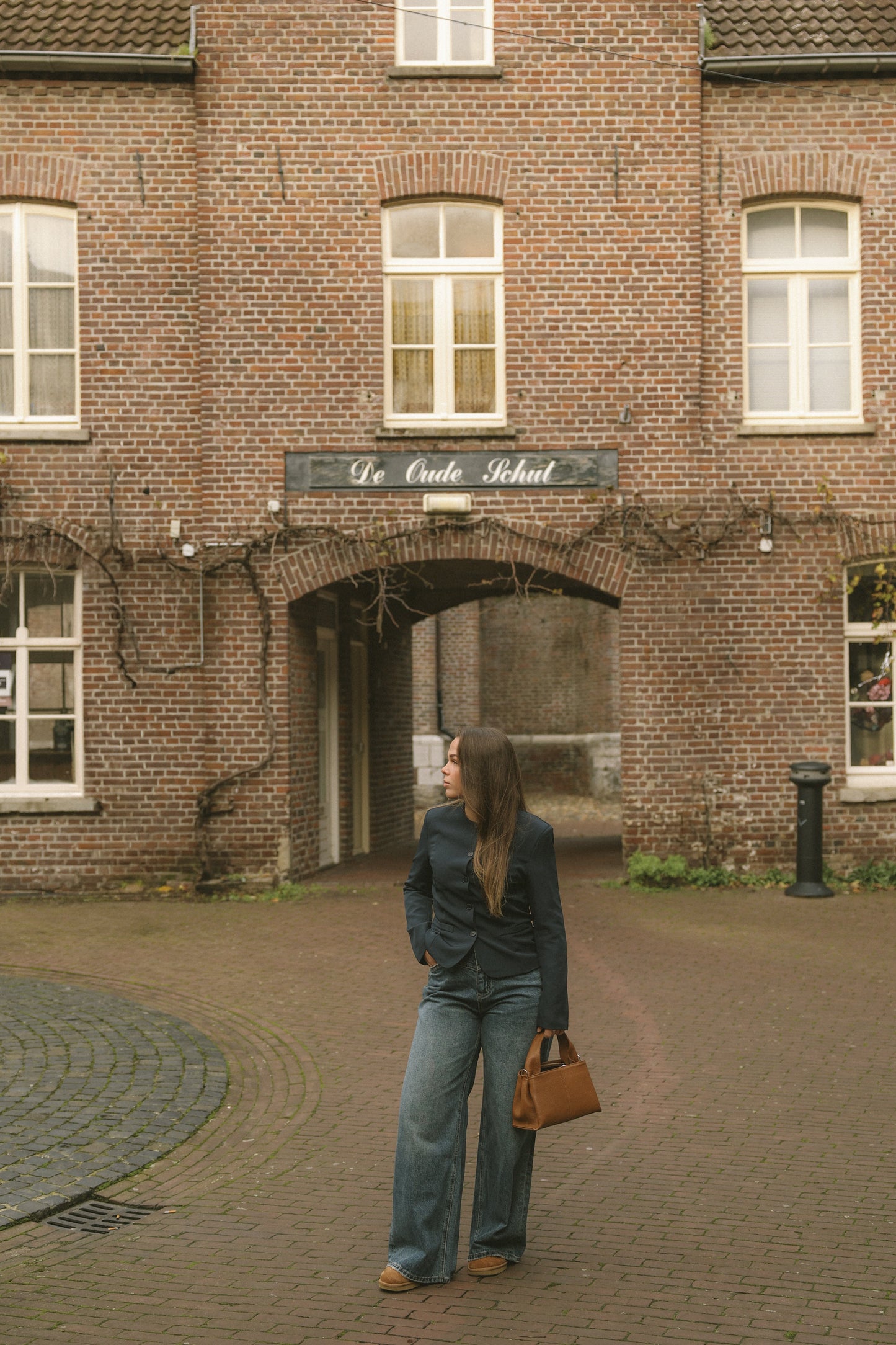 Nerys™ – Marinblå Blazertopp