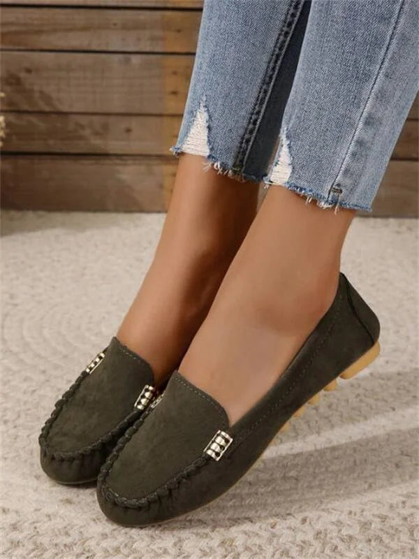 Anasta™ – Slip-on Platt Vardagsloafer