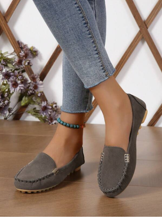Anasta™ – Slip-on Platt Vardagsloafer