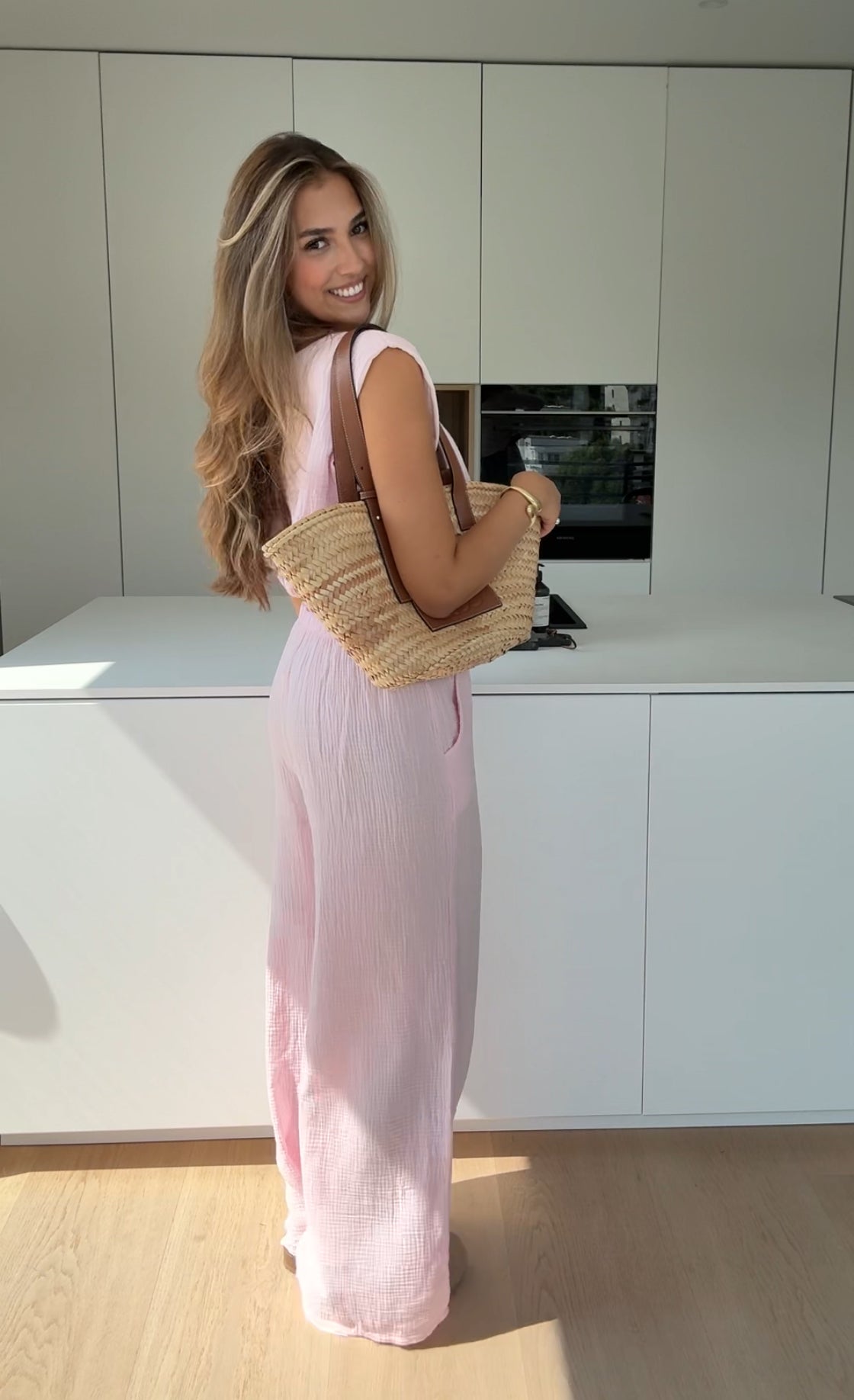 Rania™ – Mjuk Rosé Våffelset