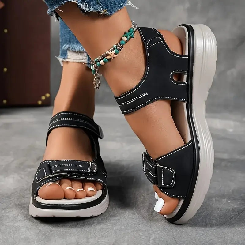 Whitney™ – Damens Bekväma Kilklackssandaler