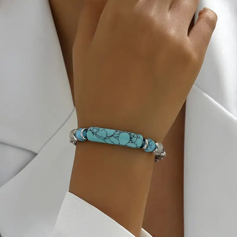 Blå Sten Armband | Tillsammans Mot Diabetes