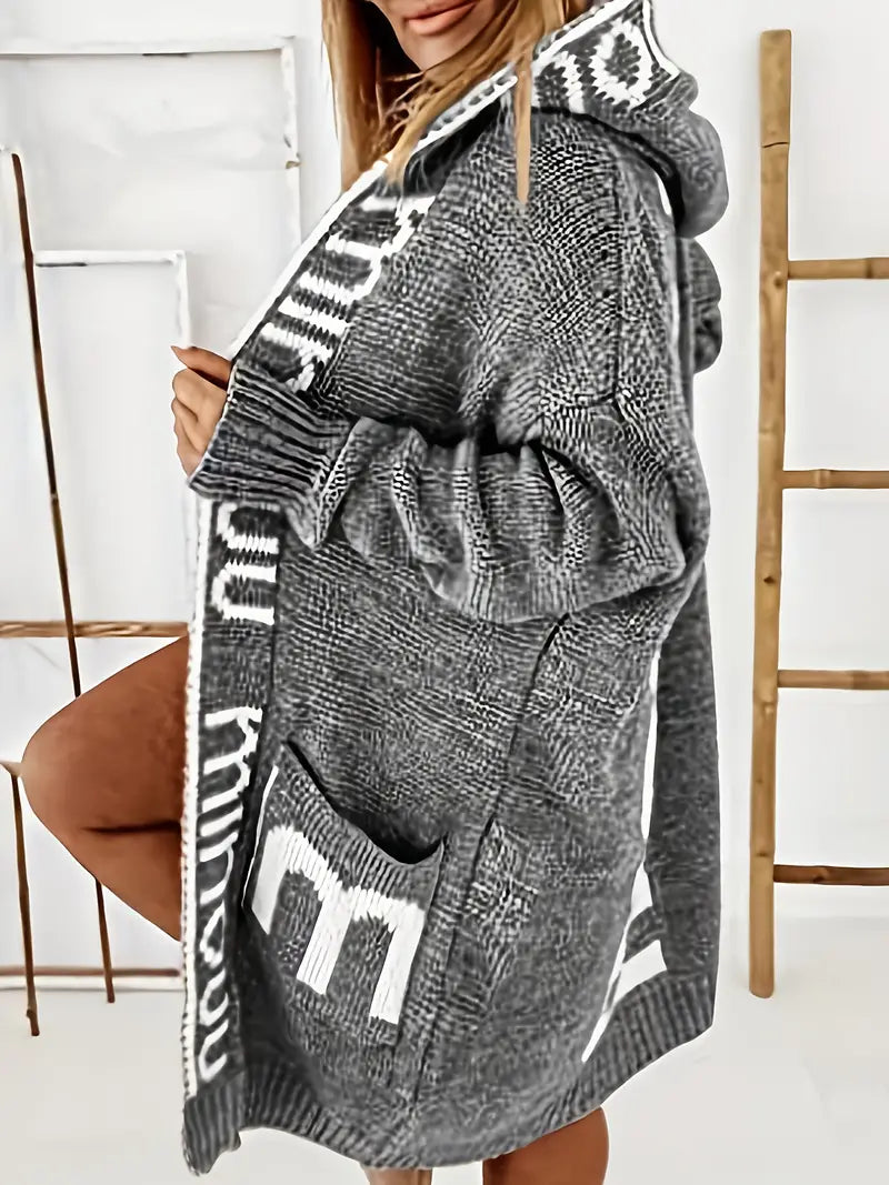 Anna™ - Elegant Lång Cardigan för Damer