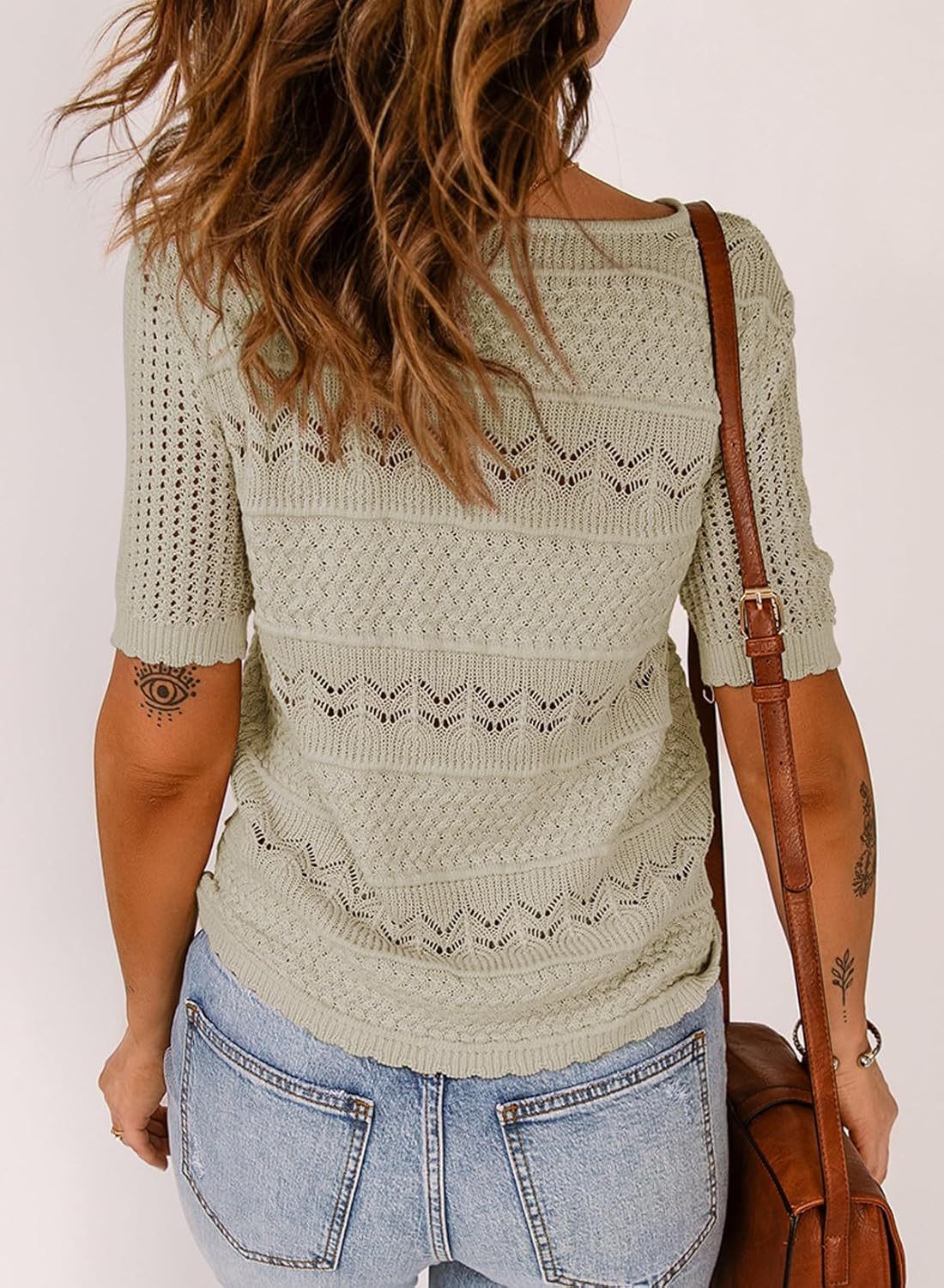 Maria™ – Stickad topp för kvinnor