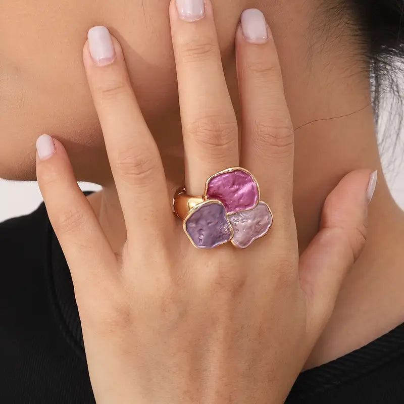 Blomblad Ring | Tillsammans mot Bröstcancer