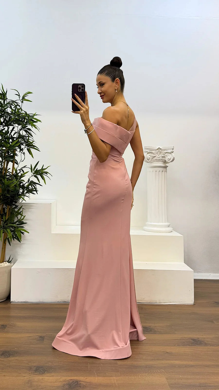 Valeria™ - Plisserad Aftonklänning