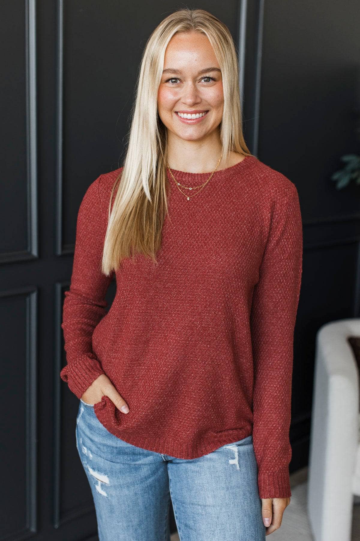 Alina™ - Forever Stickad Tröja