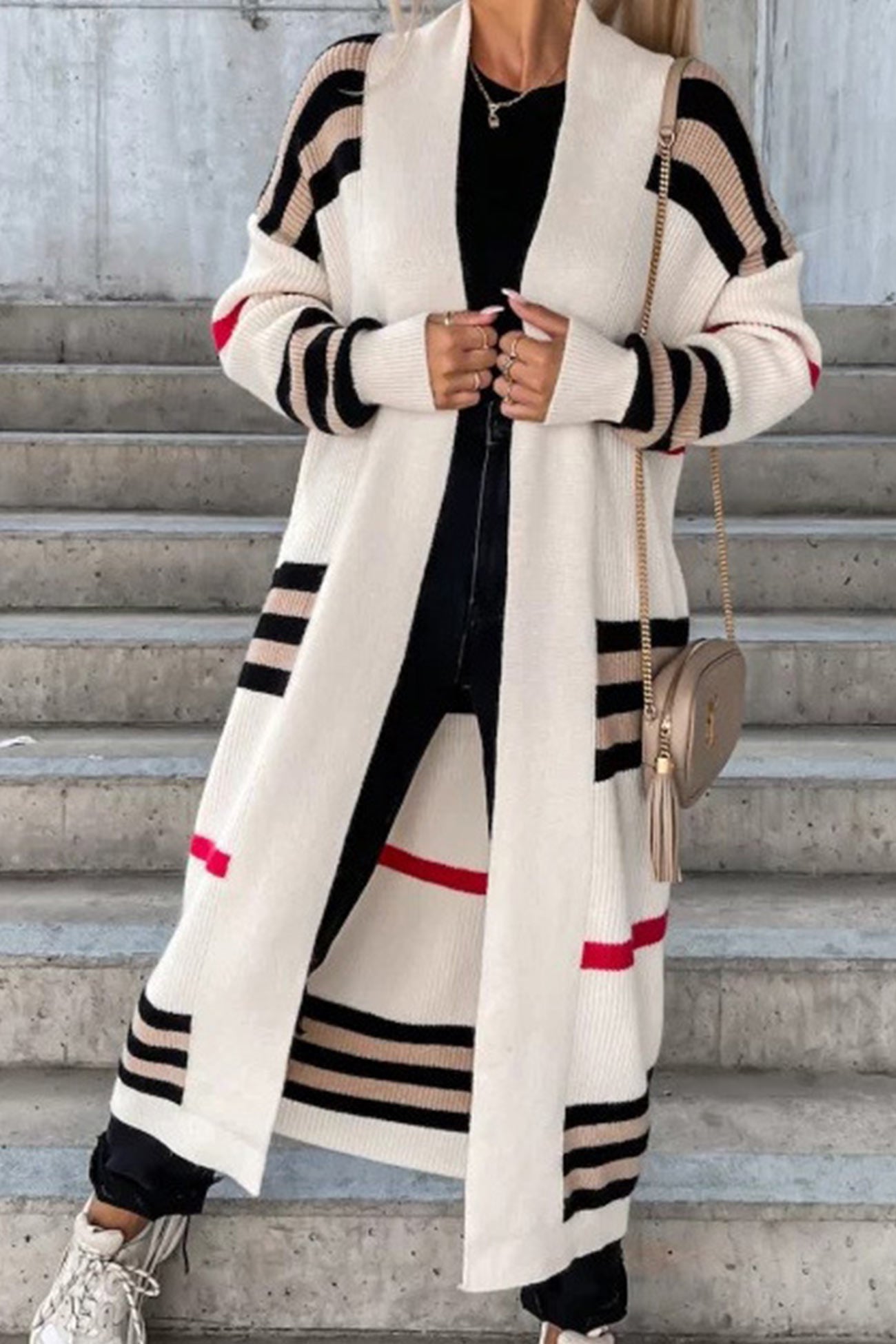 Wilma™ - Elegant Lång Cardigan