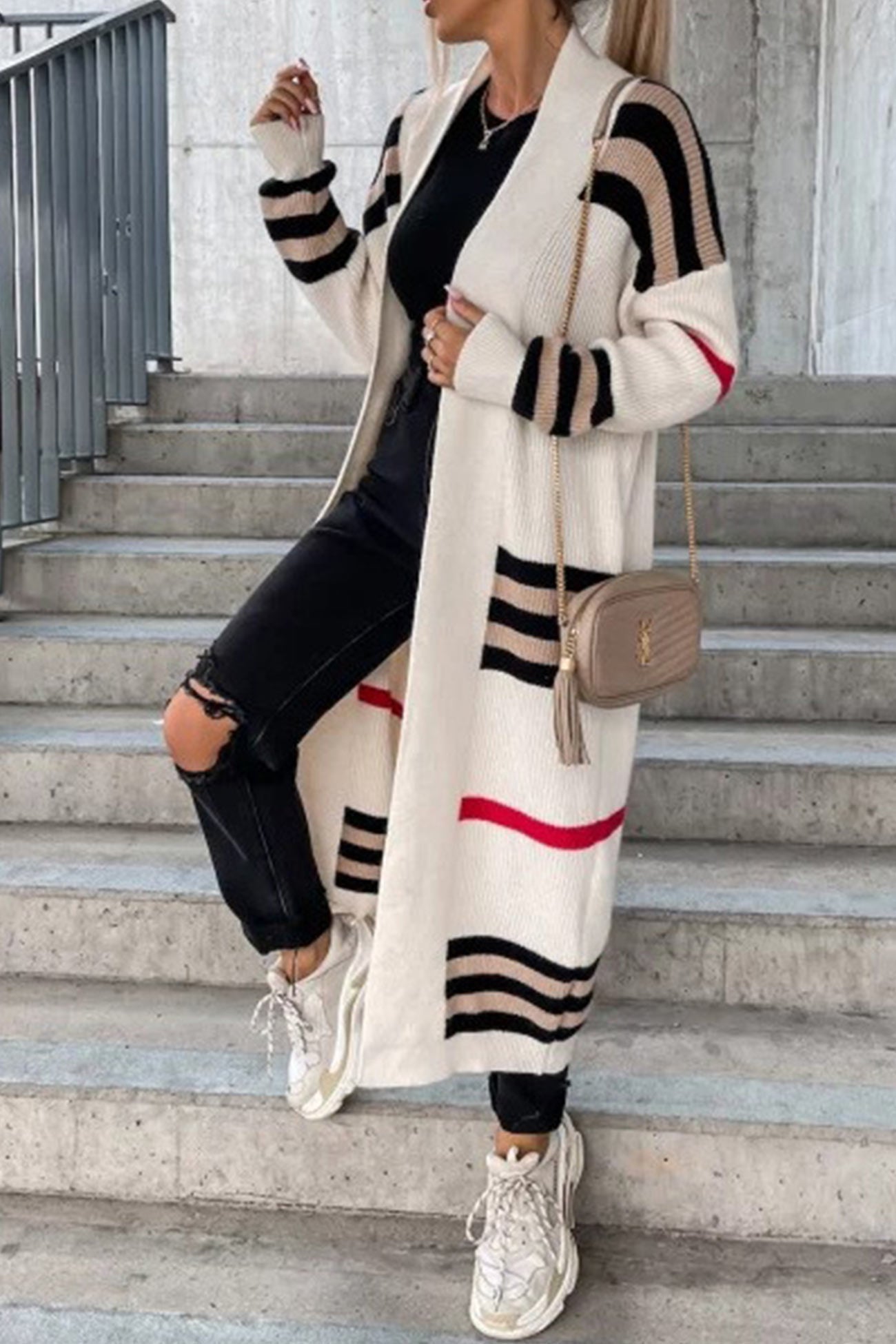 Wilma™ - Elegant Lång Cardigan