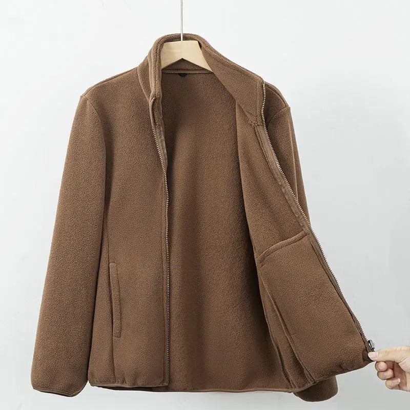 Zel™ - Dragkedja Mysig Fleecejacka