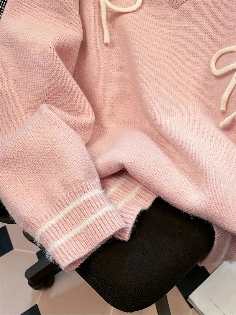 Luddig Kragtröja | Tillsammans mot Bröstcancer