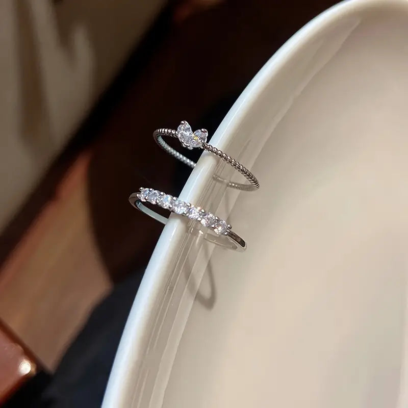 Fin Hjärtformad Ringsats | Tillsammans mot Bröstcancer