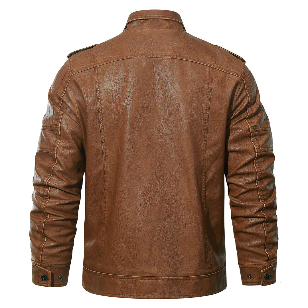 Arlo™ - Mjuk Zip Bikerjacka