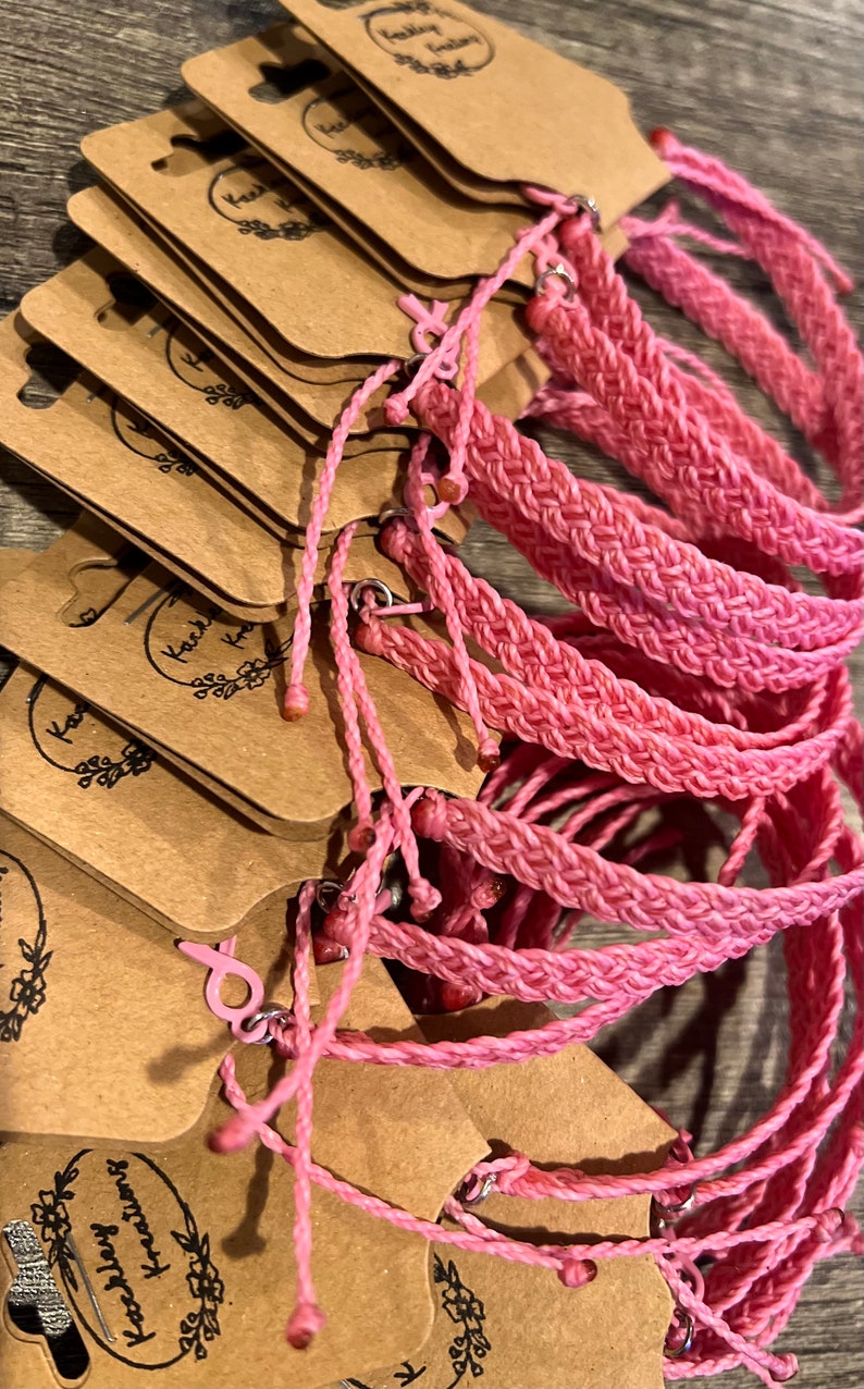 Kärleksknut Armband | Tillsammans mot Bröstcancer