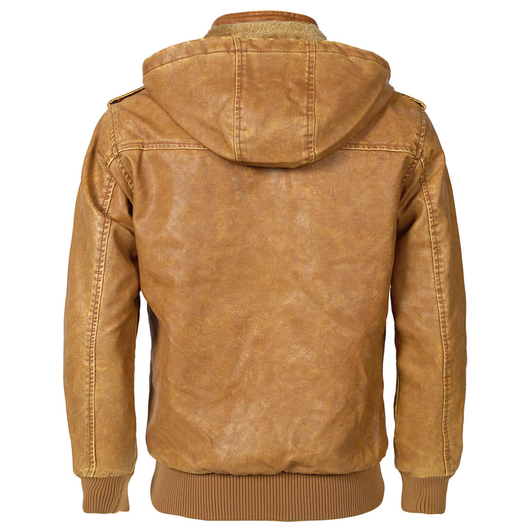 Arlen™ - Klassisk Biker Läderjacka