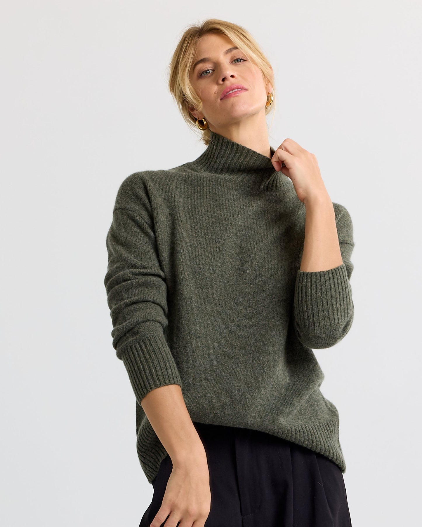 Hanna™ - Oversized Kashmirtröja