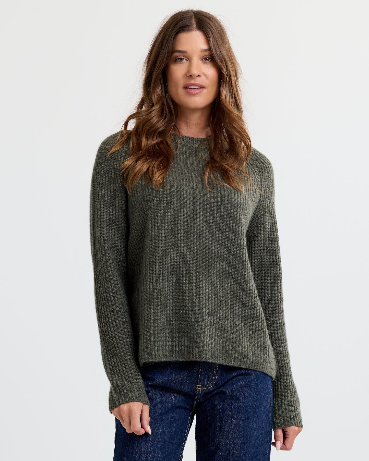 Ida™ - Kashmirtröja i Fiskarstil