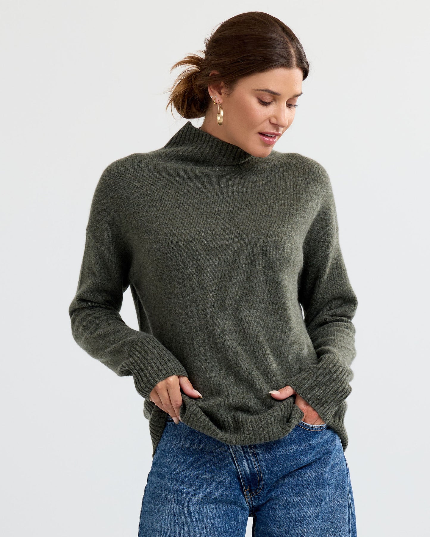 Hanna™ - Oversized Kashmirtröja