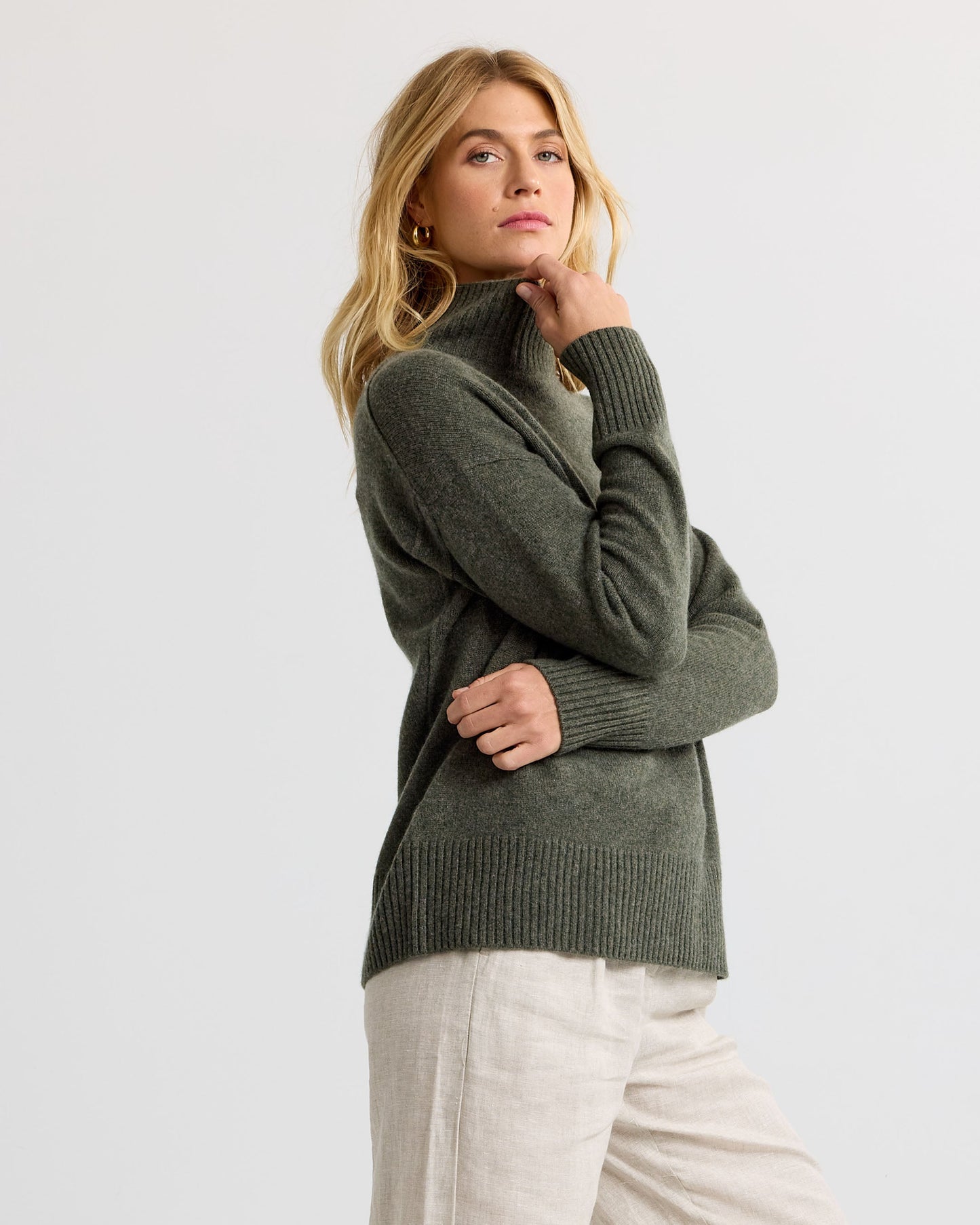 Hanna™ - Oversized Kashmirtröja