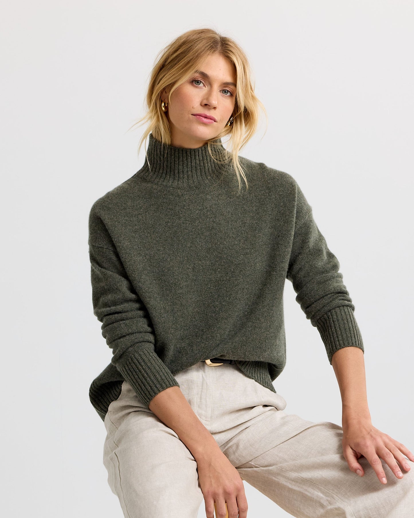 Hanna™ - Oversized Kashmirtröja