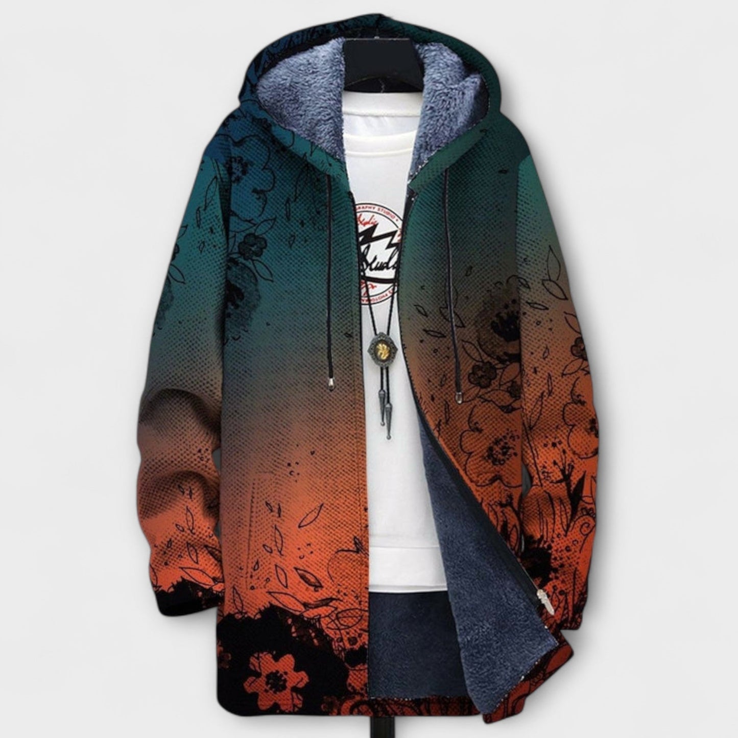 Serah™ - Konstnärlig Löst Huvtröja