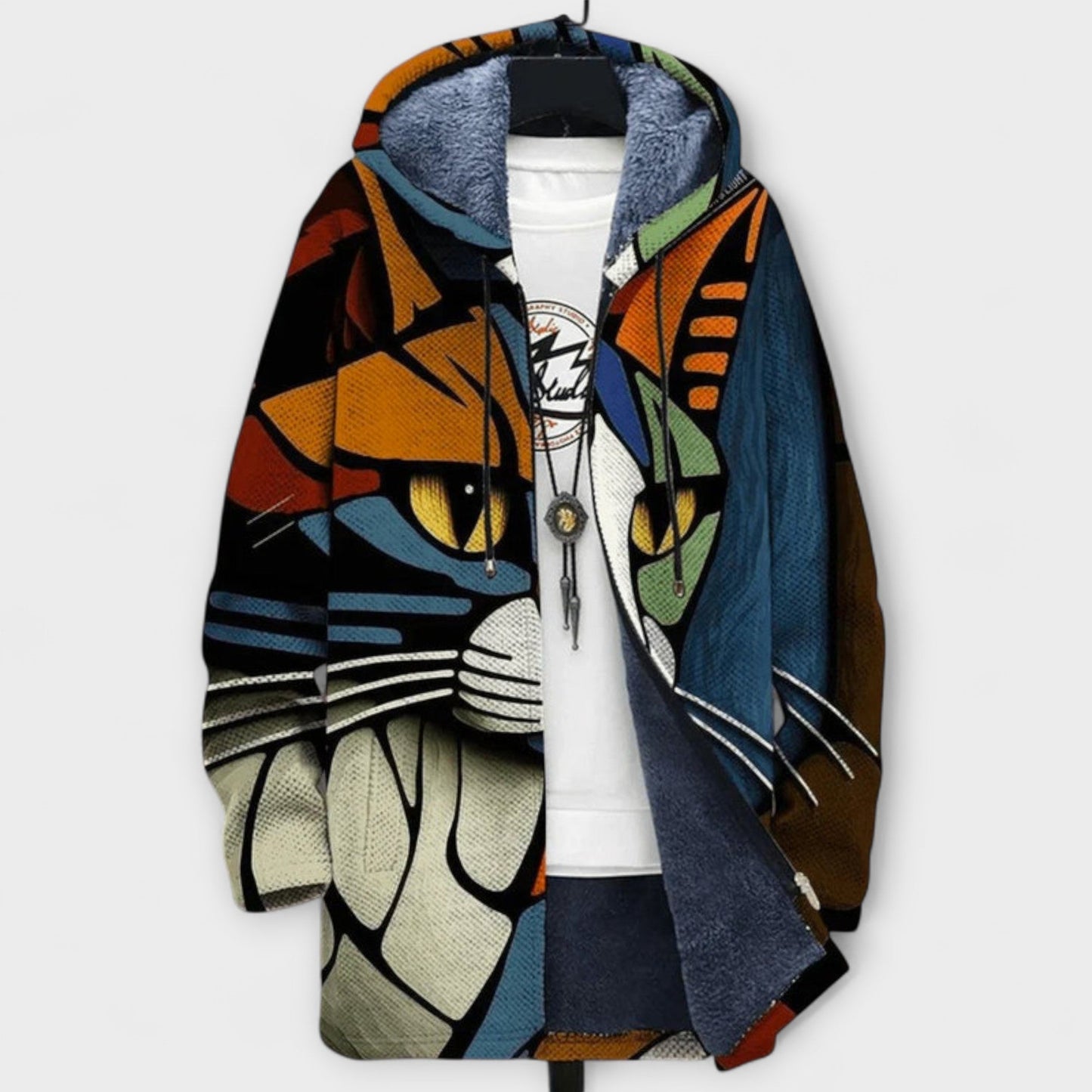 Serah™ - Konstnärlig Löst Huvtröja