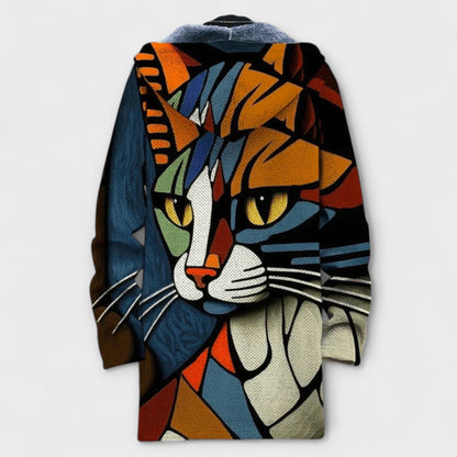 Serah™ - Konstnärlig Löst Huvtröja