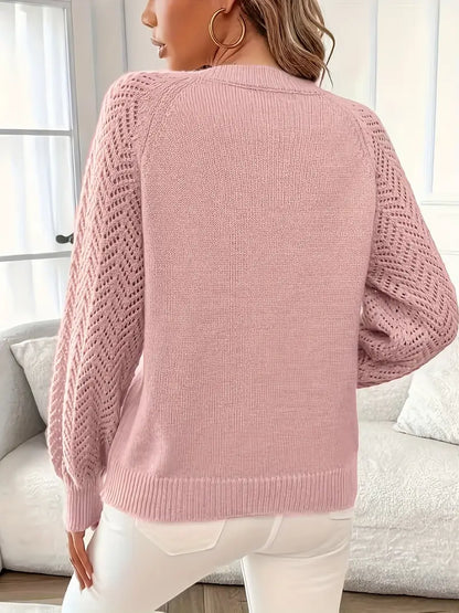 Överdimensionerad V-ringad Tröja | Tillsammans mot Bröstcancer