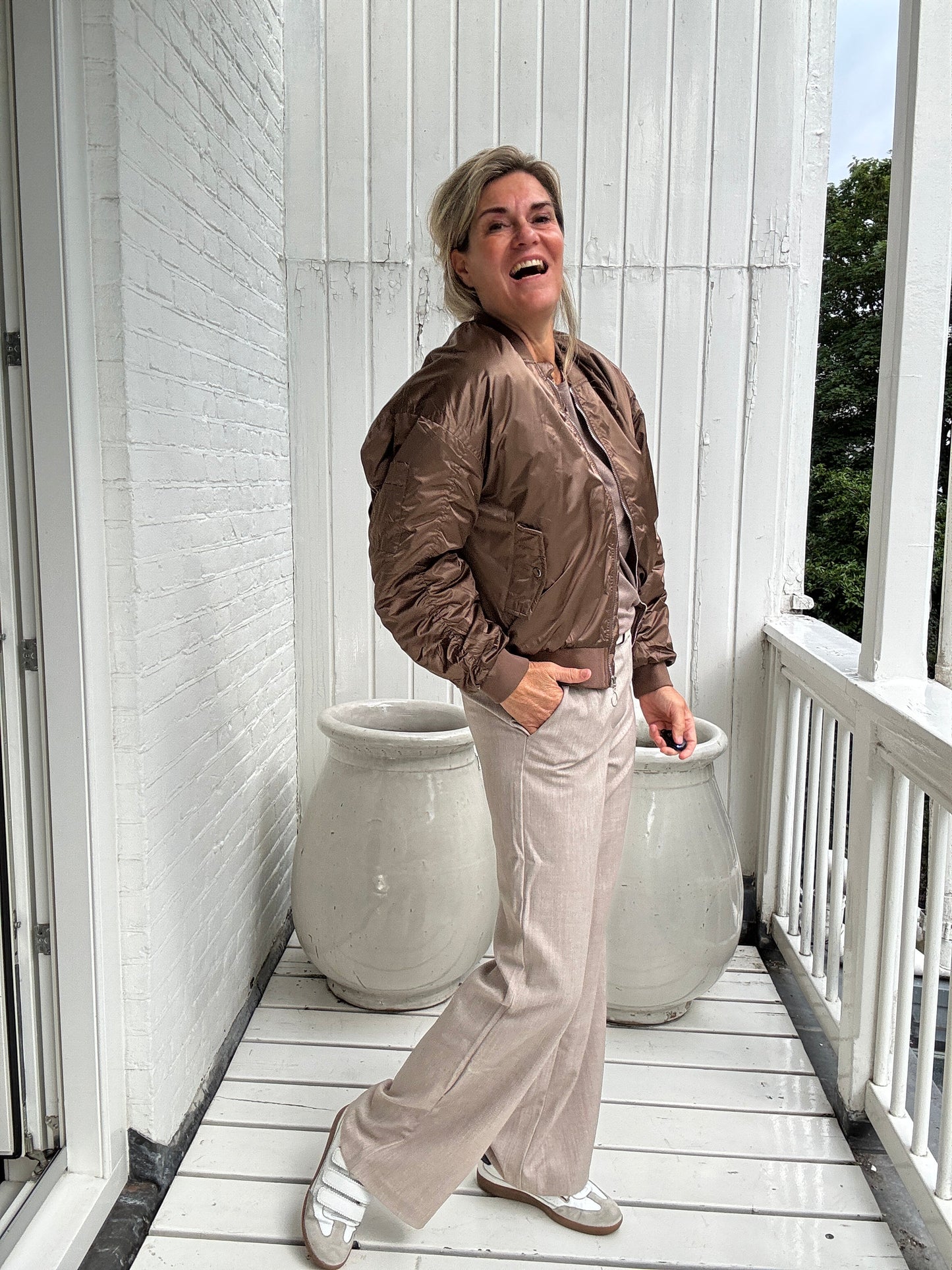 Odele™ - Dragkedja Bomberjacka