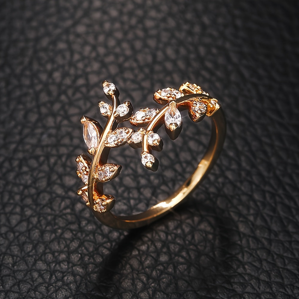 Elegant Vinranka Ring | Tillsammans mot Bröstcancer