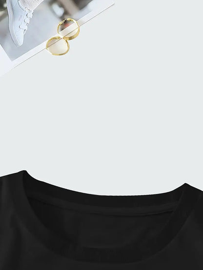 Tanja™ - Blommig T-shirt med Kort Ärm för Dam