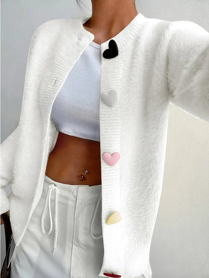 Mjuk hjärtknäppt kofta | Tillsammans mot bröstcancer