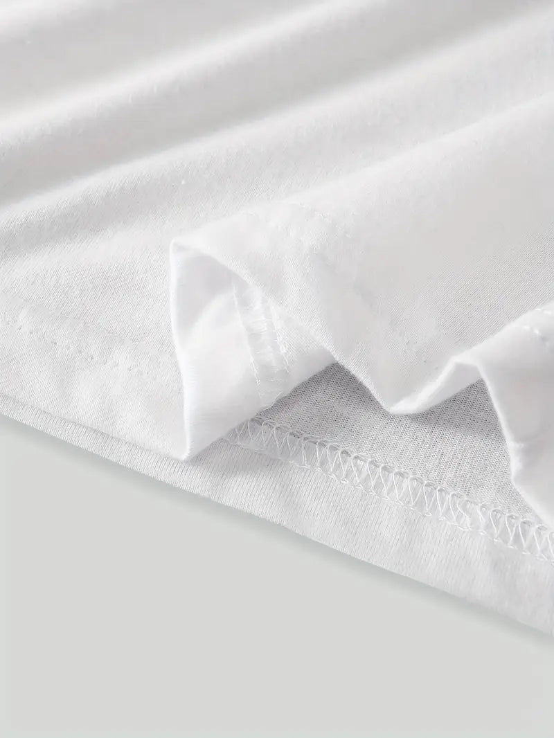 Tanja™ - Blommig T-shirt med Kort Ärm för Dam