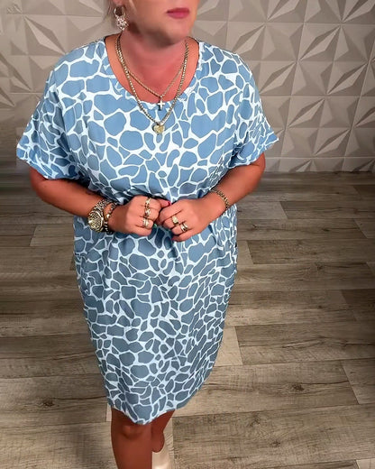 Taleyya™ - Avslappnad Sommar Midiklänning