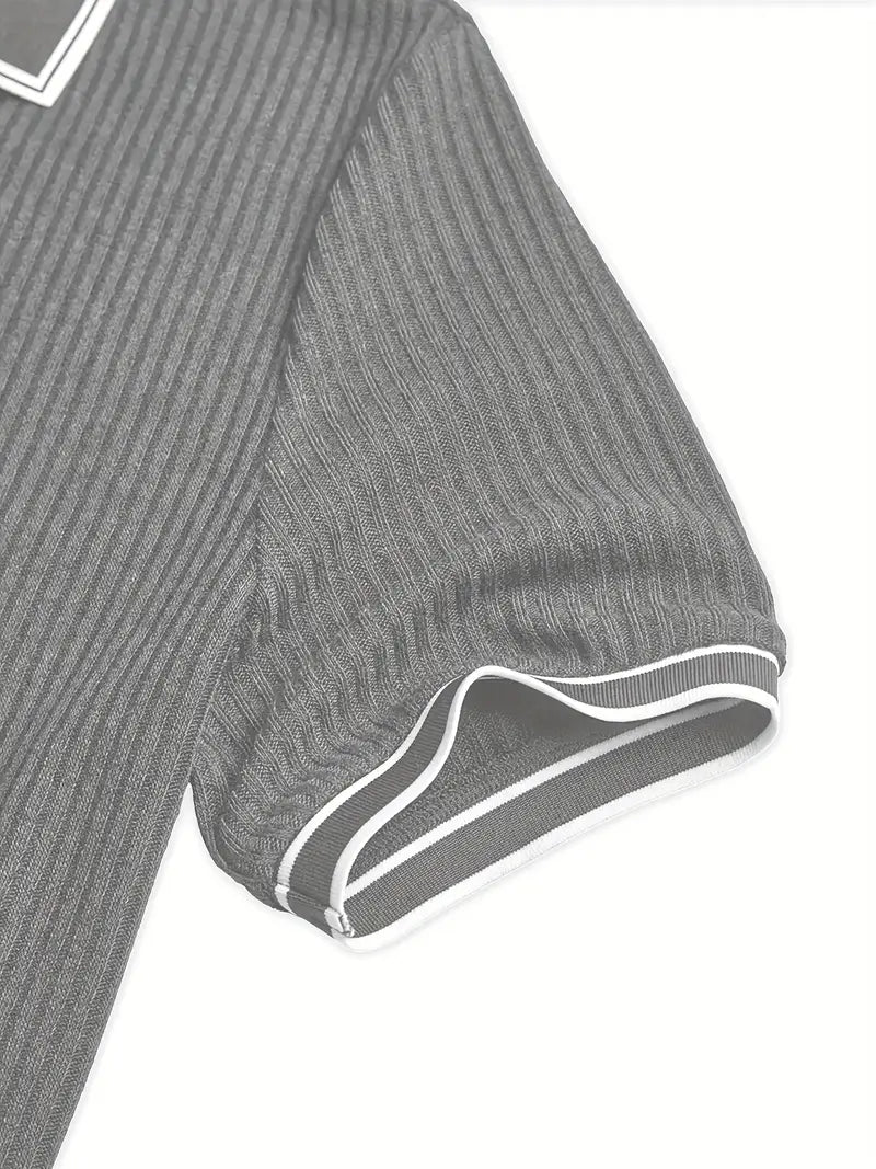 Mark™ – Skräddarsydd stickad pikétröja