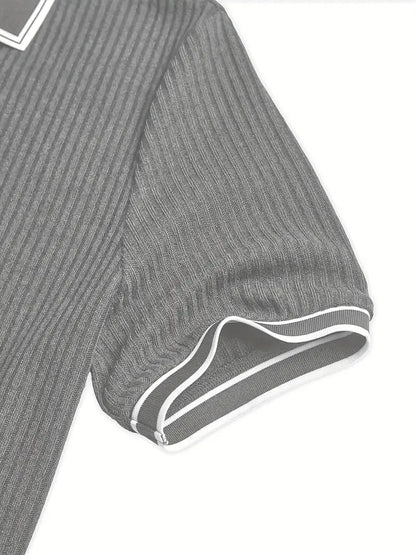 Mark™ – Skräddarsydd stickad pikétröja