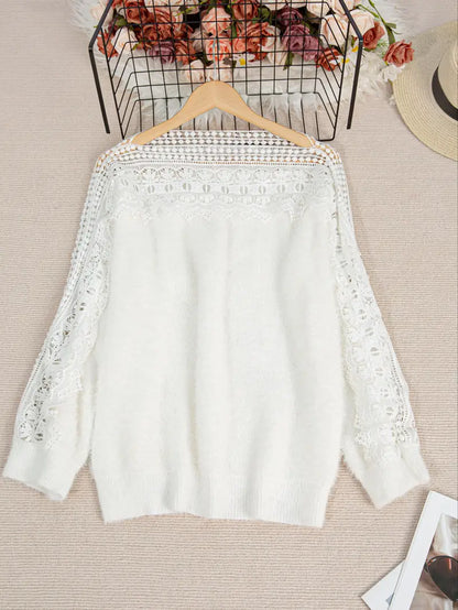 Spetsdetalj Tröja | Tillsammans mot Bröstcancer