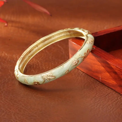 Pläterat Öppet Armband | Tillsammans mot Bröstcancer