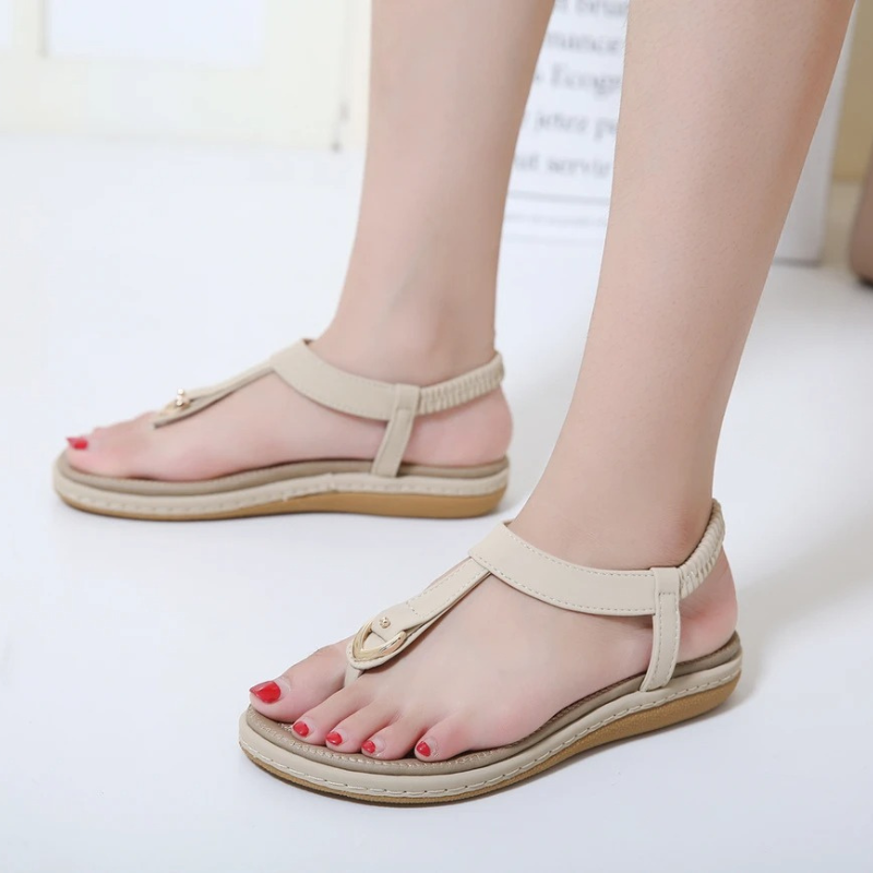 Laila™ - Casual sandaler med platt klack