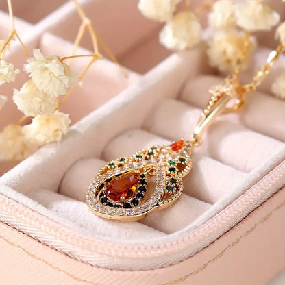 Elegant Tårdroppe Halsband | Tillsammans mot Diabetes