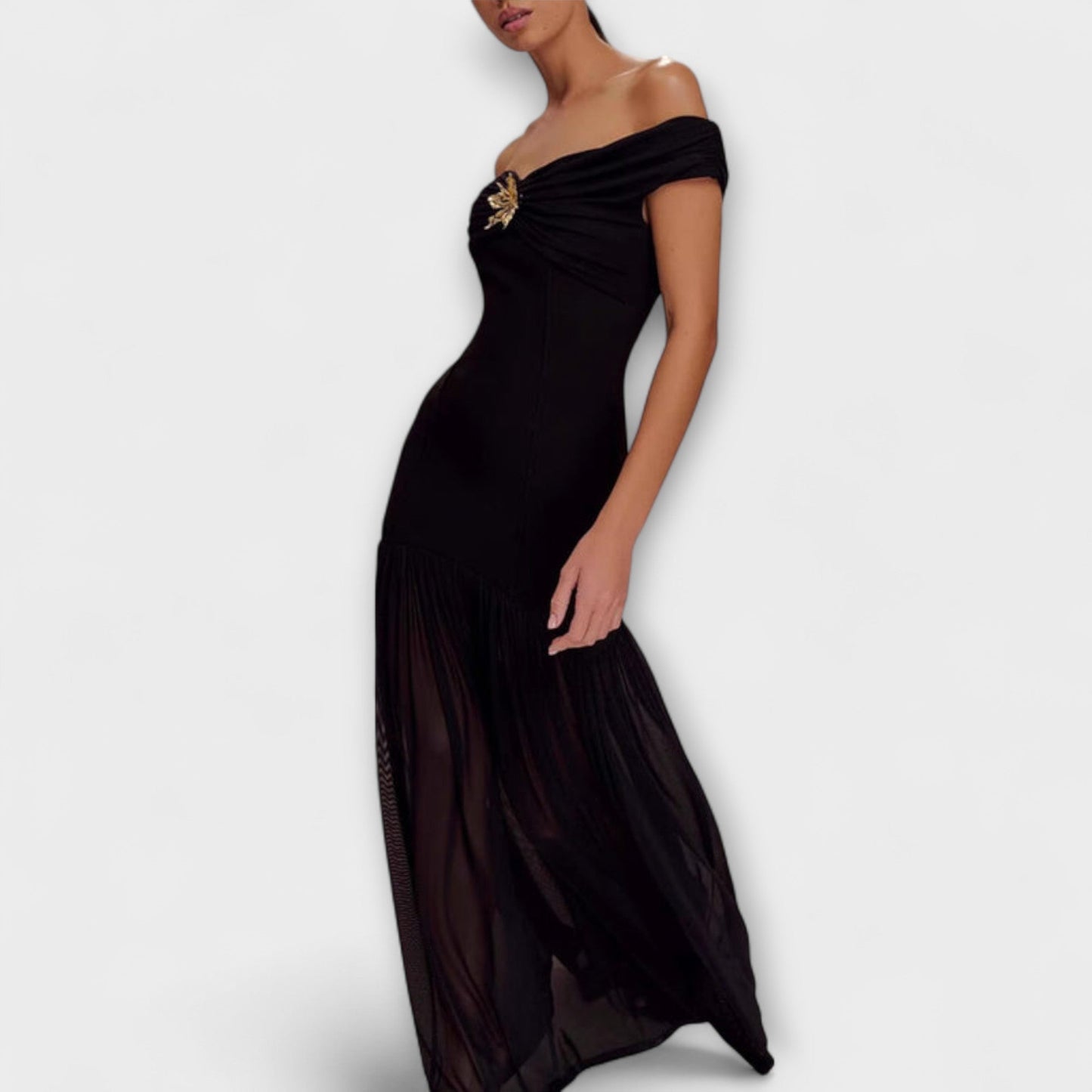 Sheila™ - Axelbandslös Bodycon-Maxiklänning för Dam