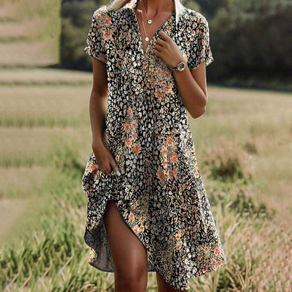 Mira™ – Trendig Sommarklänning för Dam