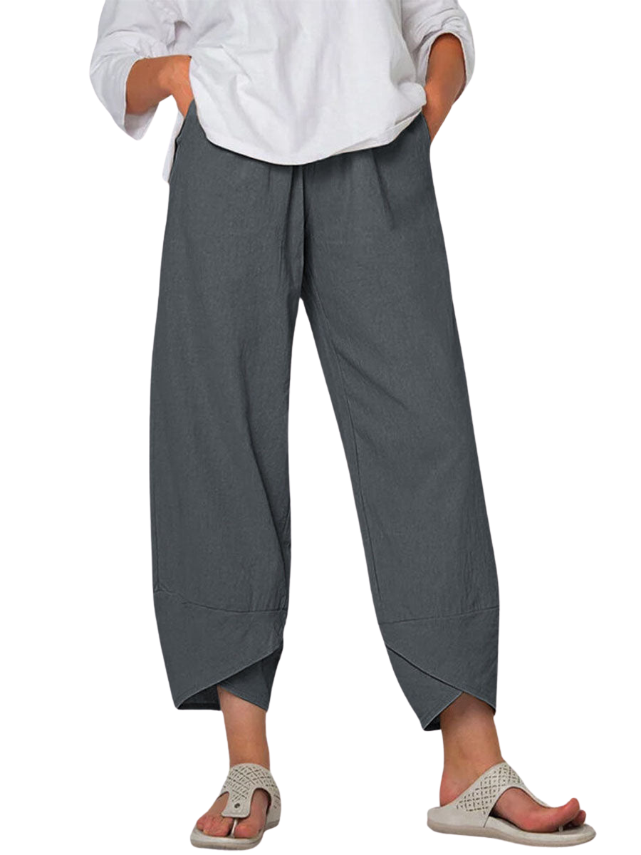 Noreen™ – Avslappnade Enkla Byxor för Kvinnor