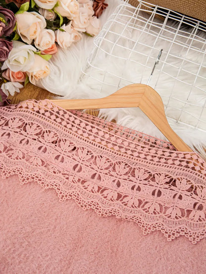 Spetsdetalj Tröja | Tillsammans mot Bröstcancer