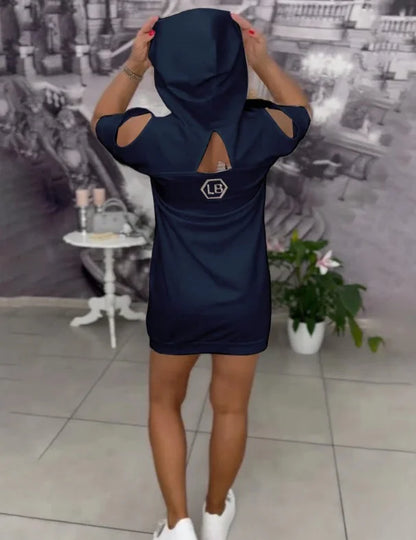 Vera™ - Huvklänning med Bokstavstryck