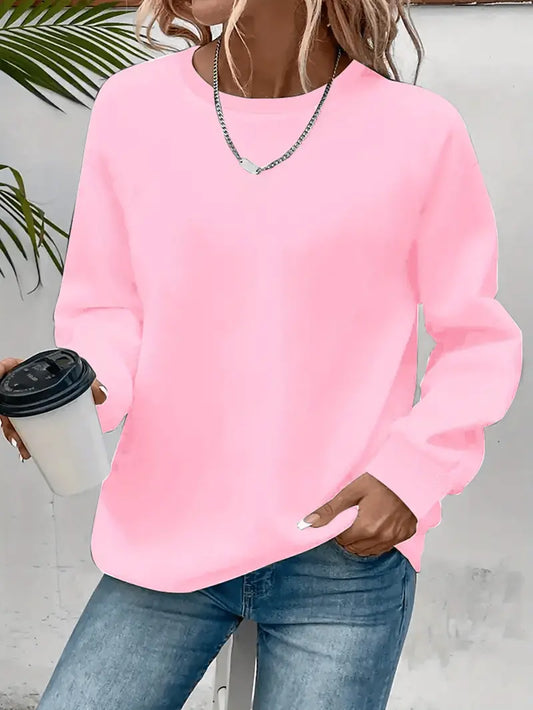 Strålande Rosa  Sweatshirt | Tillsammans mot Bröstcancer