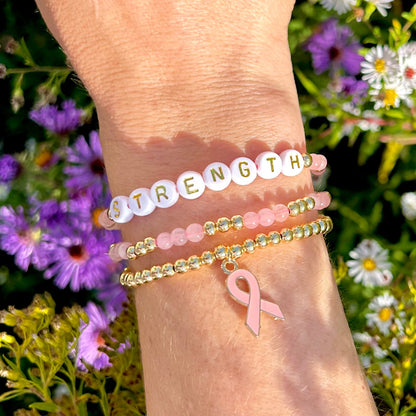 Personligt Namnarmbandsset | Tillsammans mot Bröstcancer
