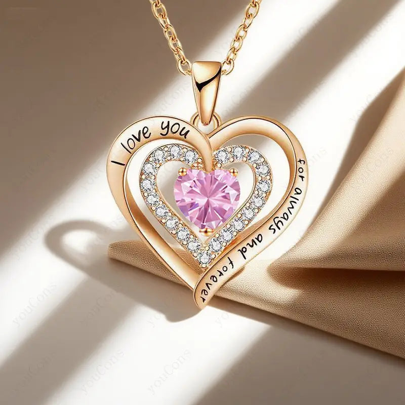 Romantisk Glans Halsband | Tillsammans mot bröstcancer