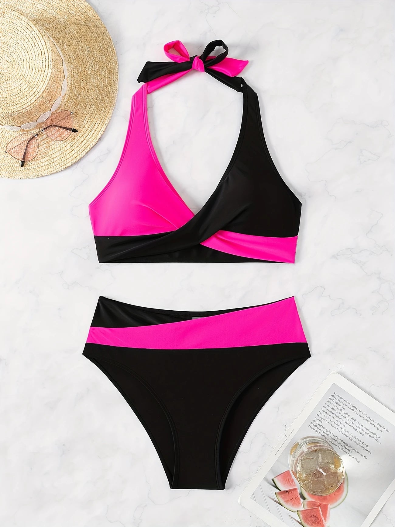 Shiena™ - Halterneck Bikini-set för Dam